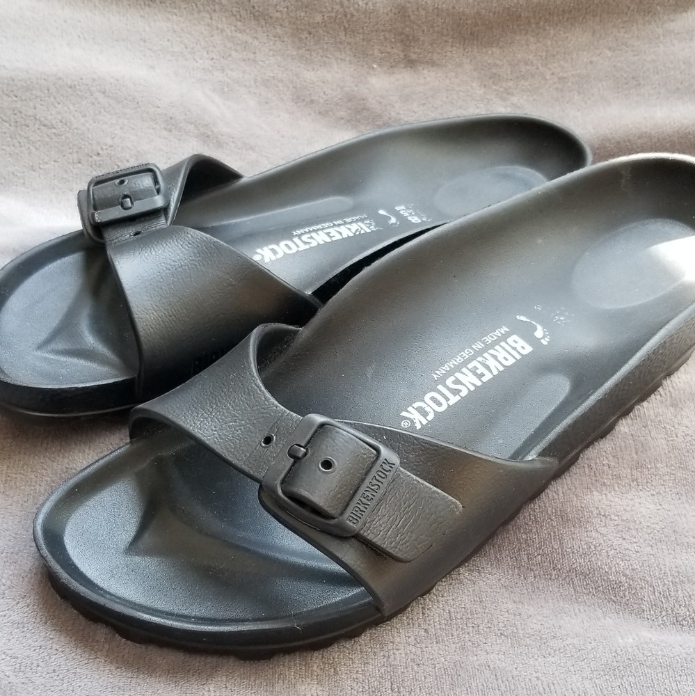 Birkenstock plastic slides size 38